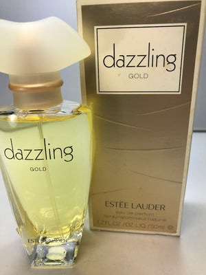 Dazzling gold Estée Lauder eau de parfum 50 ml. Rare vintage