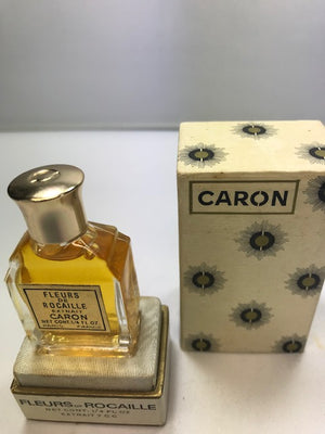 Fleur de Rocaille Caron extrait 7 ml Rare vintage 1960s. 