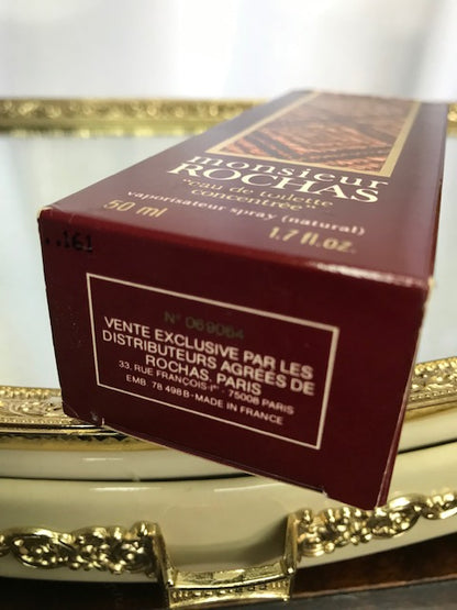 Rochas Monsieur Rochas edt concentrée 50 ml. Rare, vintage.