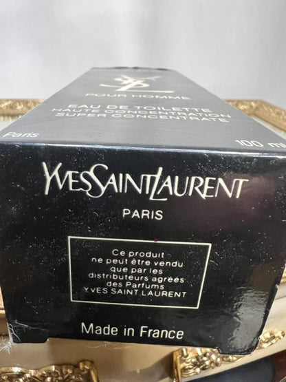 YSL Pour Homme Haute Concentration YSL edt 100 ml. Vintage 1984. Sealed bottle