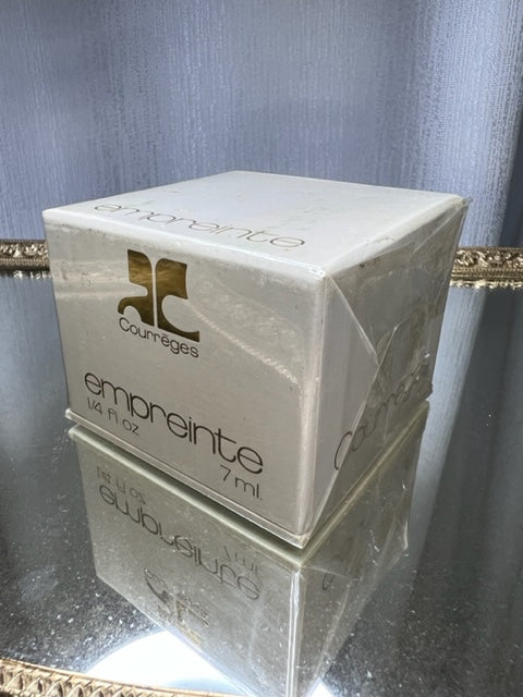 Empreinte Courreges pure parfum 7 ml. Rare, vintage 1978. Sealed