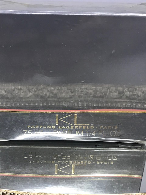 KL Karl Lagerfeld parfum pur 7,5 ml. Première édition originale. Scellé