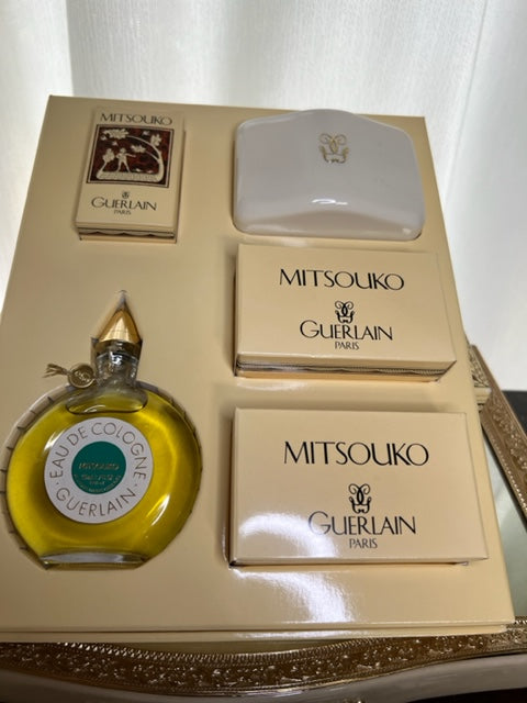 Mitsouko Guerlain perfume set. Rare, vintage 1970. Sealed