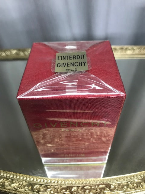 L’Interdit Givenchy pur parfum 15 ml. Rare, vintage 1960. Scellé