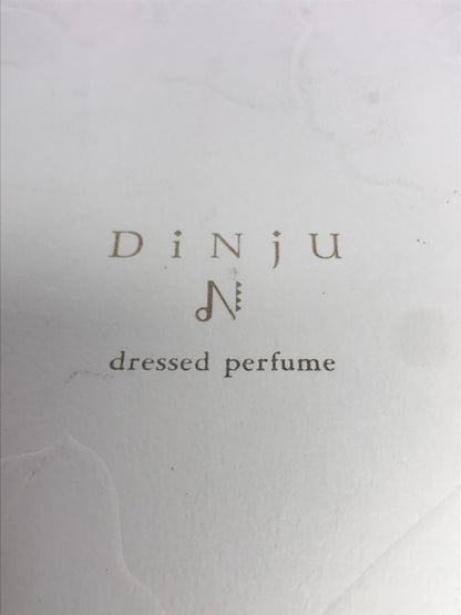Coffret parfum Dinju Pola. Extrait 8 ml et pendentif doré. Rare, vintage 1998.