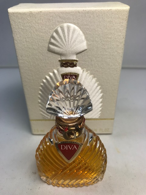 Diva Ungaro extrait de parfum 7,5 ml. Rare, vintage. Scellé
