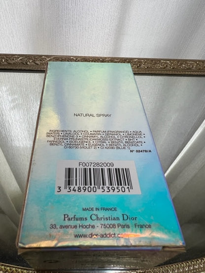 Addict Dior edp 50 ml. Vintage 2002 original edition. Full/sealed bottle