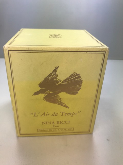 L’Air du Temps Nina Ricci pur parfum 15 ml. Rare, vintage. Scellé.