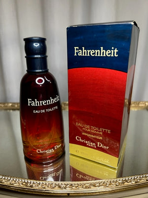 Fahrenheit Dior edt 100 ml. Extremely rare first edition. Sealed bottle