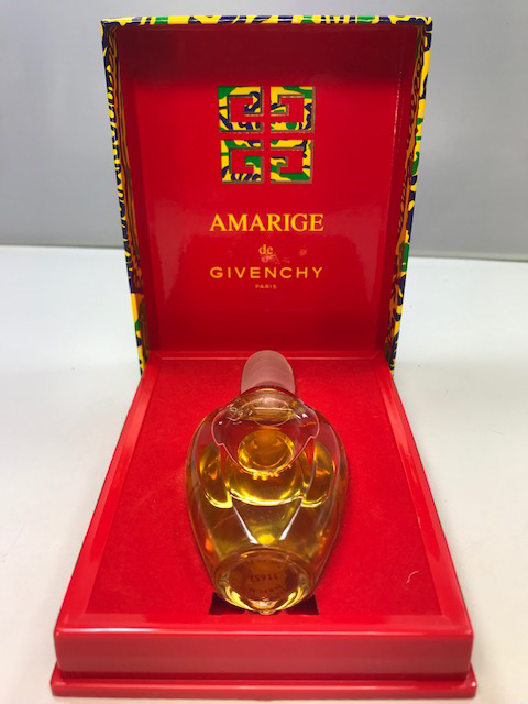 Givenchy Amarige pure parfum 7 ml. Rare, vintage, first edition.