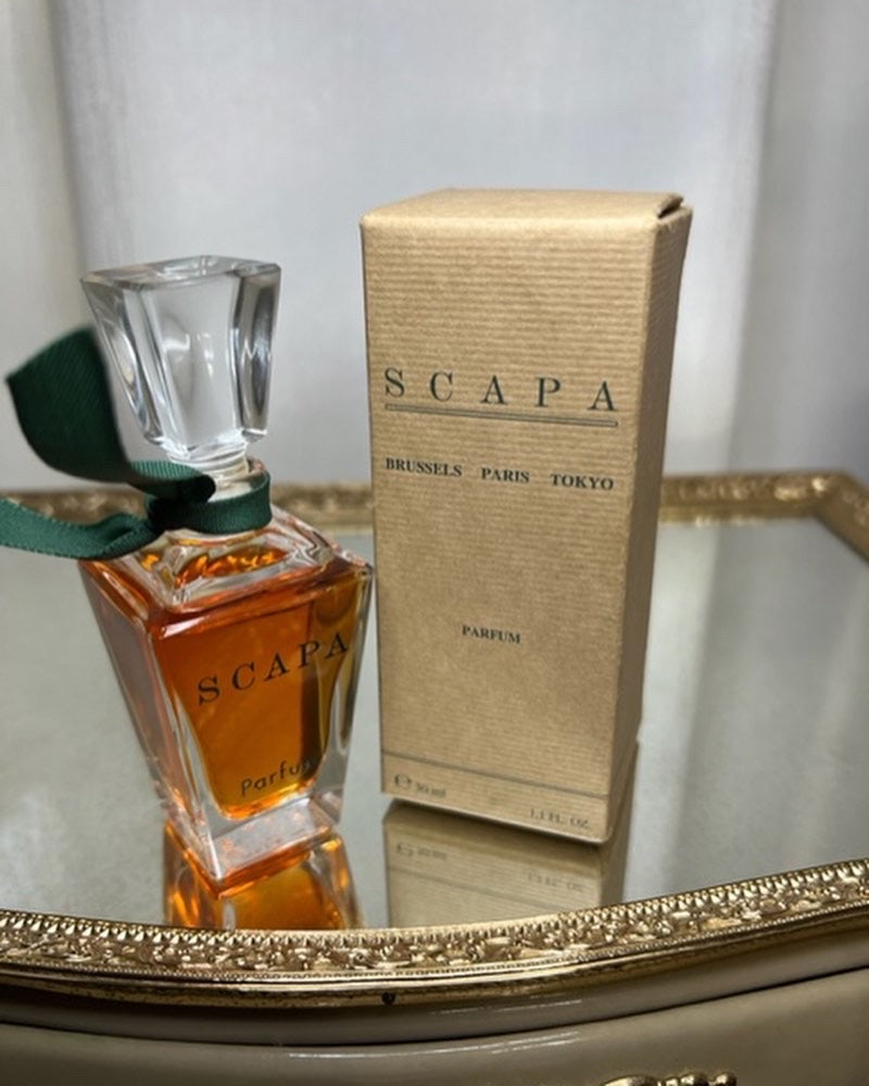 Scapa Scapa pure parfum 30 ml. Vintage 1980. Sealed Crystal bottle.