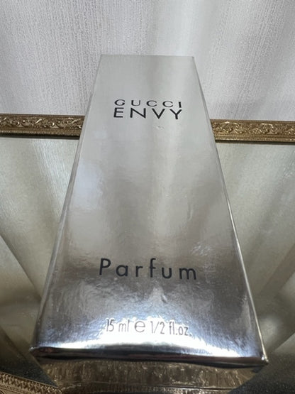 Envy Gucci pure parfum 15 ml. Vintage 1997. Sealed bottle.