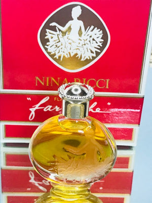 Farouche Nina Ricci pure parfum 6 ml. Rare original 1970s