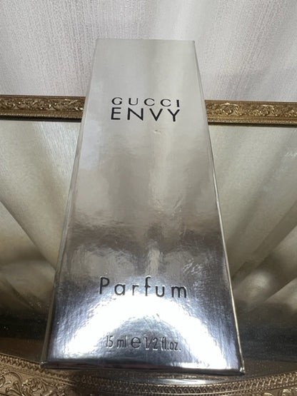 Envy Gucci pure parfum 15 ml. Vintage 1997. Sealed bottle.
