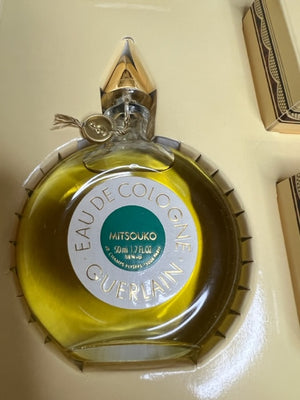 Mitsouko Guerlain perfume set. Rare, vintage 1970. Sealed