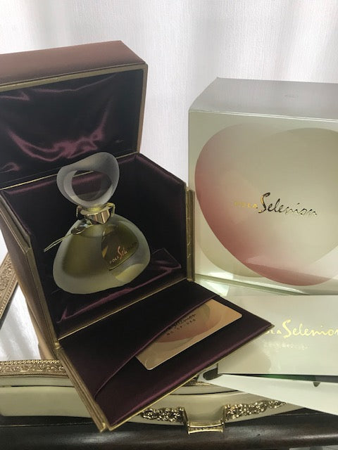 Selenion Pola pure parfum 30 ml. Rare original 1989. Scellé. Certificat et numéro.