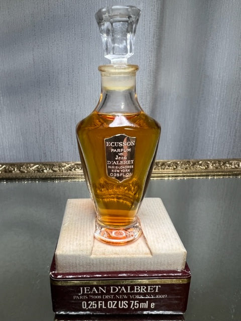 Ecusson Jean d’Albret puro profumo 7,5 ml. Vintage 1970. Flacone sigillato
