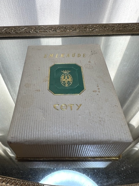 Emeraude Coty pur parfum 15 ml. Rare, vintage 1960. Flacon scellé