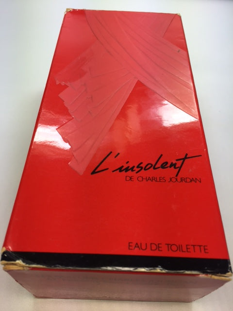 L’Insolent Charles Jourdan eau de toilette 75 ml. Rare 