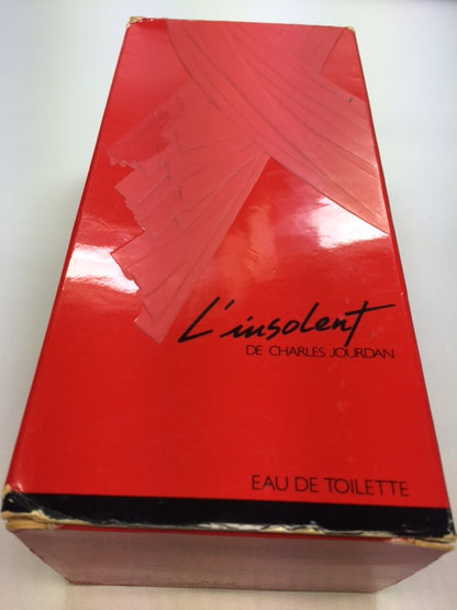 L’Insolent Charles Jourdan eau de toilette 75 ml. Rare 