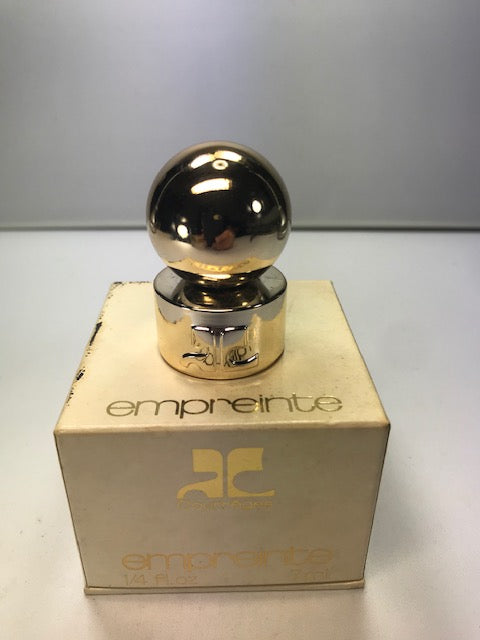 Empreinte Courreges pure parfum 7,5 ml. Rare vintage 1970s -