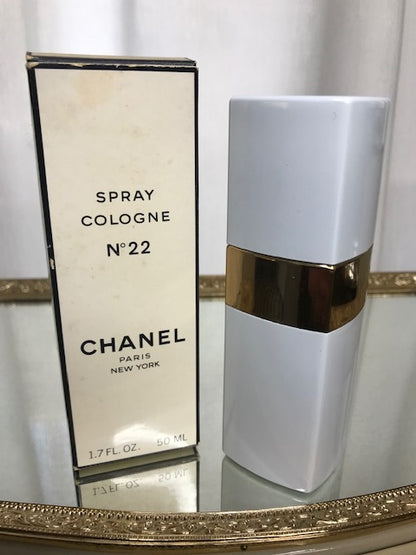 Chanel No 22 edc. Rare, vintage 1970 original edition