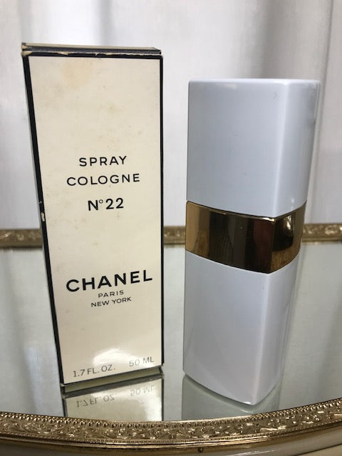Chanel No 22 edc. Rare, vintage 1970 original edition – My old perfume