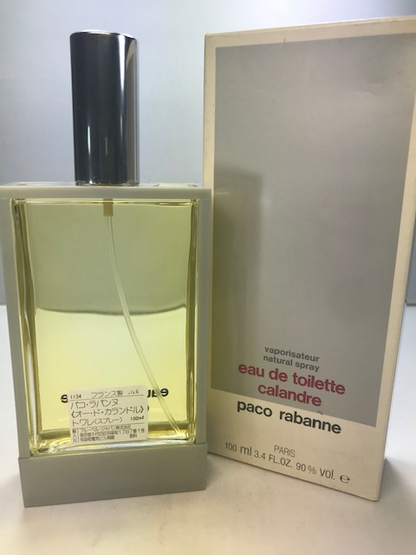 Calandre Paco Rabanne eau de toilette 100 ml. Rare, vintage. Sealed
