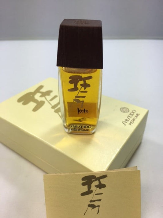 Shiseido Koto parfum pur 8 ml. Rare, millésime années 1967. Scellé