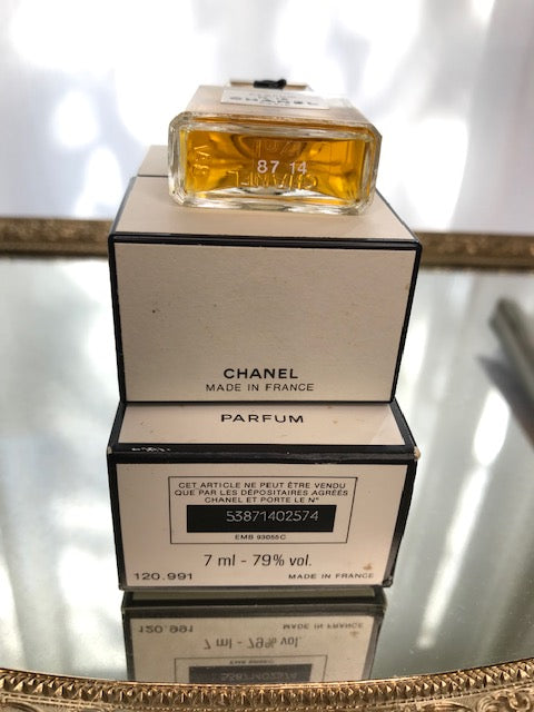 Chanel No 19 pure parfum 7 ml. Rare, vintage 1990. Sealed – My old