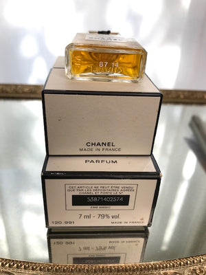 Chanel No 5 pure parfum 7,5 ml. Rare, vintage 1980s. Sealed