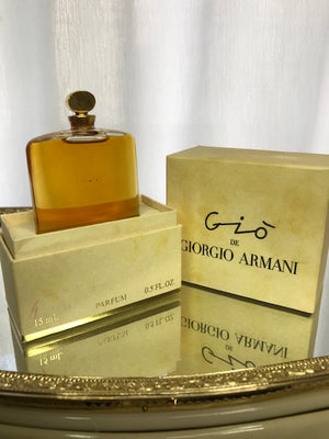Gio de Giorgio Armani pure parfum 15 ml. Rare original 1991. Superb!