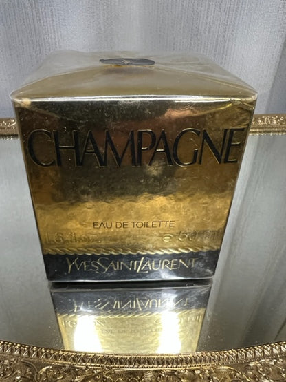 Champagne YSL edt 50 ml. Vintage première édition 1993. Scellé