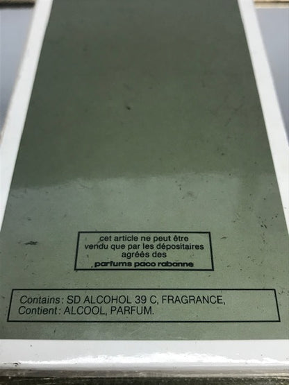 Paco Rabanne Pour Homme edt 100 ml. Rare première édition originale.