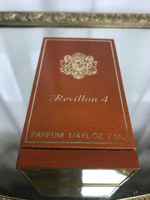 Revillon 4 Revillon pure parfum 7 ml. Rare, vintage 1973.