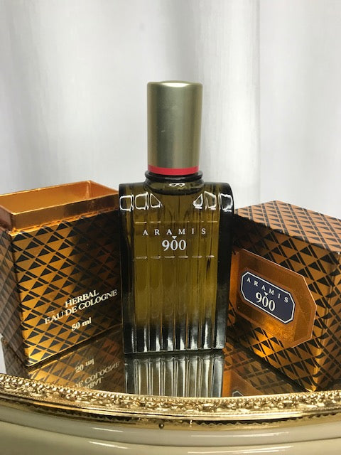 Aramis 900 herbal Eau de cologne 50 ml. Rare vintage original 1973 edition. Limited; gift box.