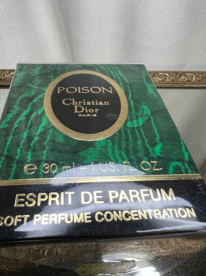 Poison Dior esprit de parfum 30 ml. Rare, vintage 1990. Scellé