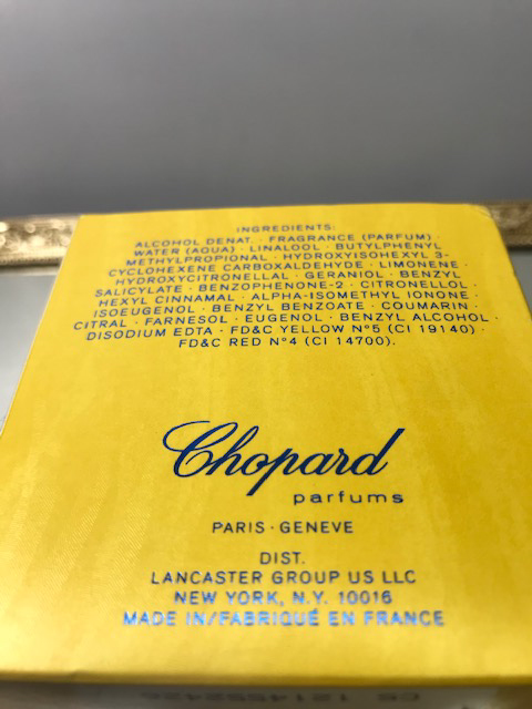 Chopard Infiniment edp 50 ml. Rare, vintage. Sealed