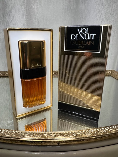 Guerlain Vol de Nuit pure parfum 8 ml. Vintage 1980. Sealed