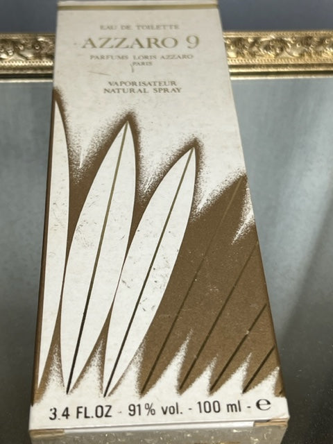 Azzaro 9 Azzaro edt 100 ml. Rare, vintage. Sealed bottle