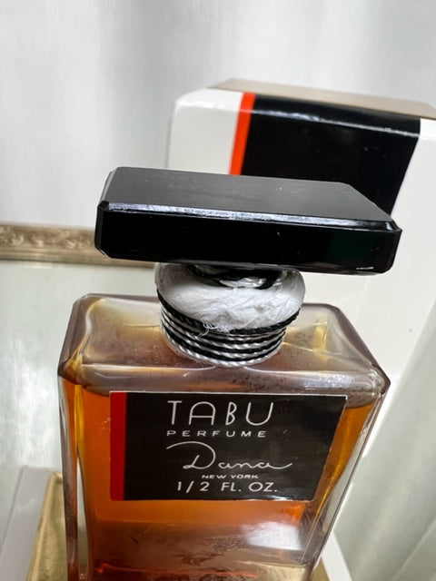 Dana Tabu pur parfum 15 ml. Rare, vintage 1970. Flacon scellé