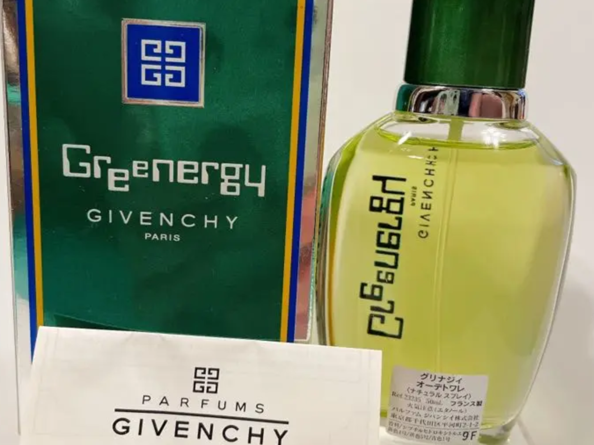 Greenergy Givenchy edt 50 ml. Rare, vintage, first edition. Sealed