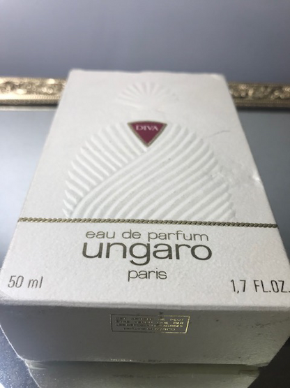 Diva Ungaro edp 50 ml. Rare, vintage, première édition originale 1983. Flacon scellé