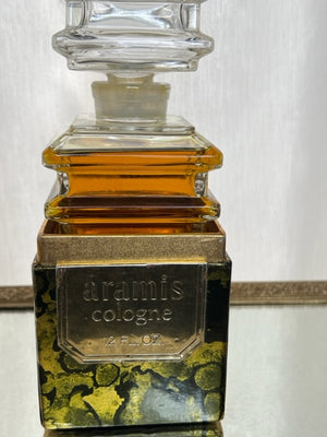 Aramis Aramis cologne 12 fl oz. Vintage 1970s. Crystal bottle. Limited edition. Superb