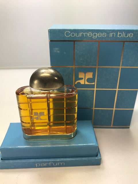 Courreges in blue pure parfum 15 ml. Rare vintage 1983s. - 