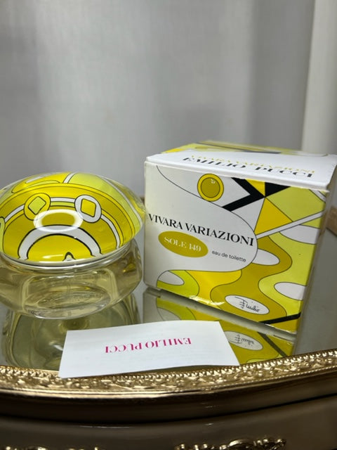 Sole 149 Emilio Pucci edt 50 ml. Première édition vintage. Flacon scellé