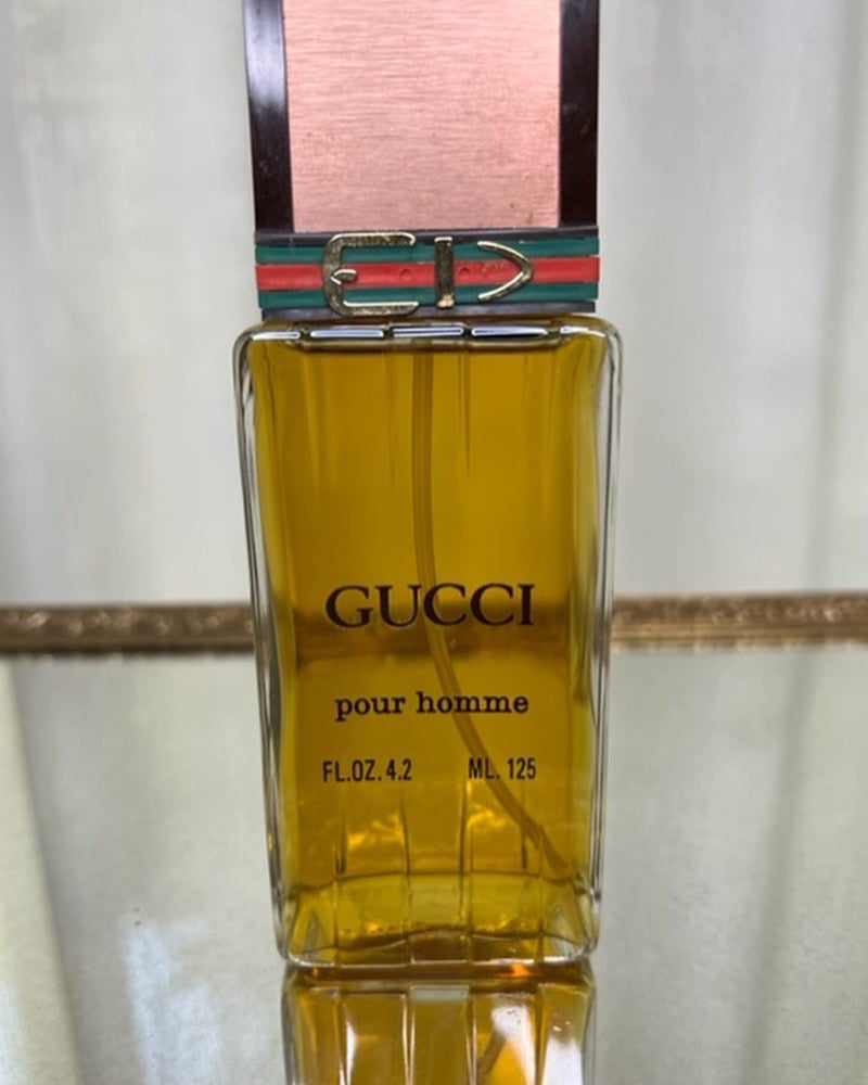 Gucci Pour Homme edt 125 ml. Rare, vintage original 1976. Sealed bottle