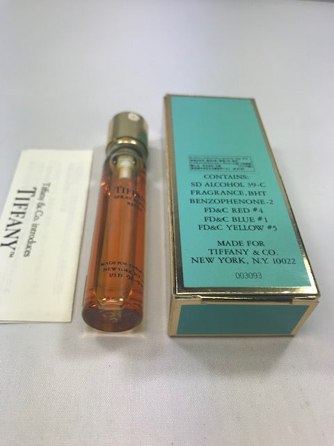 Tiffany pure parfum 10 ml. Rare vintage first edition 1987 -