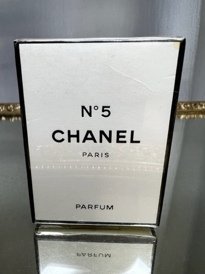 Chanel N°5 extrait de parfum 7ml. Vintage années 80. Scellé