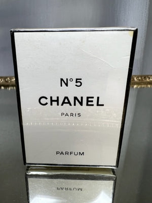Chanel No 5 pure parfum 7ml. Vintage 80s. Sealed